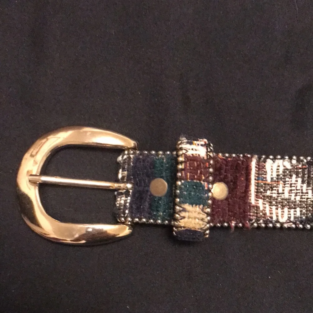 Absolutely Fresh by Prestige Leather S/M Women’s Retro Multicolor Belt 30”